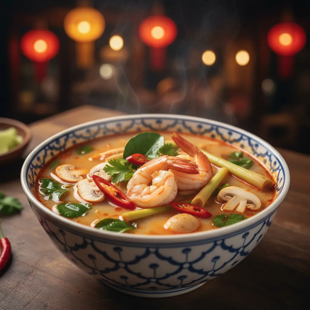 Tom Yum soep